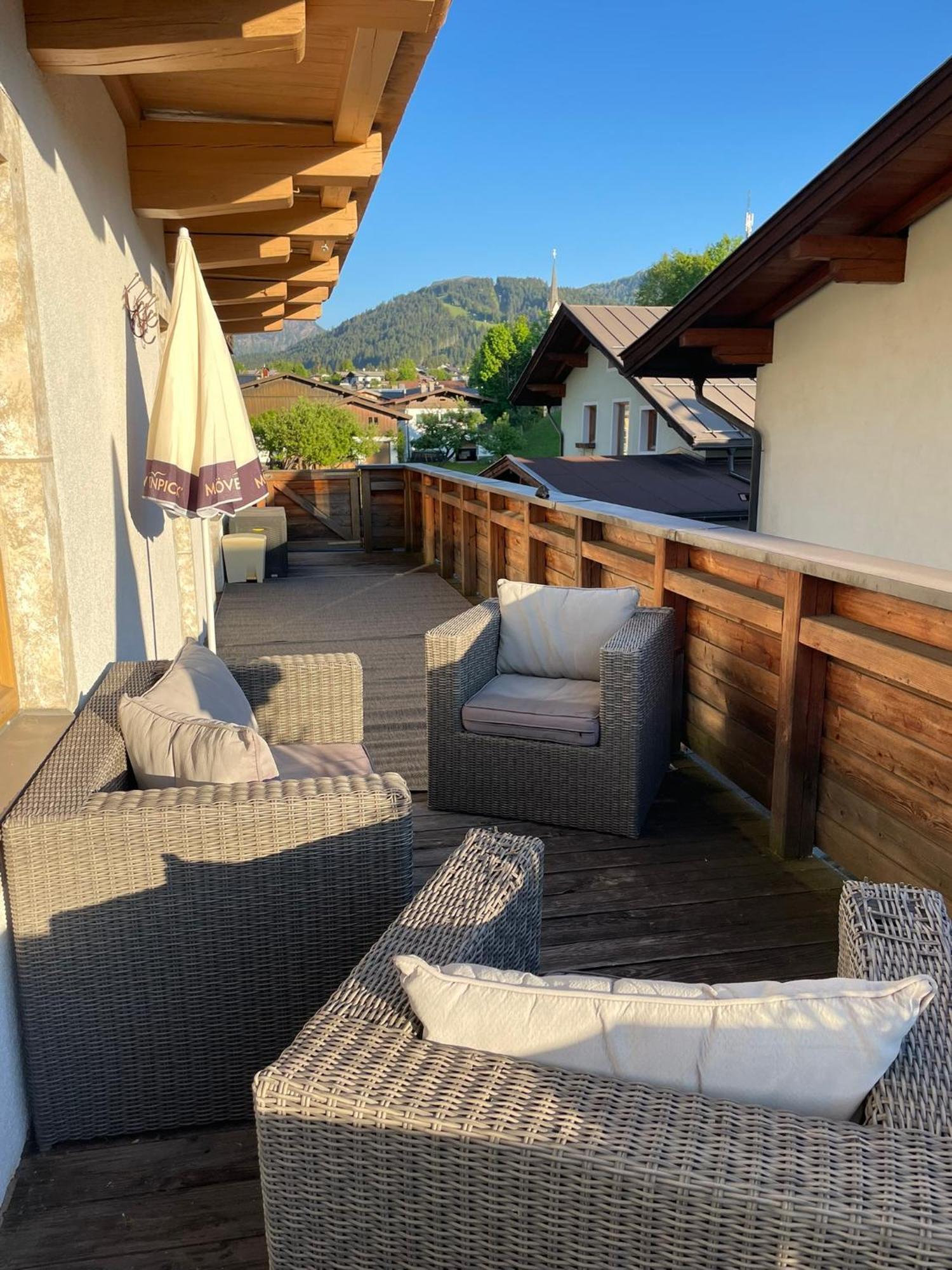 Hotel Haus Bergland Fieberbrunn Exterior foto